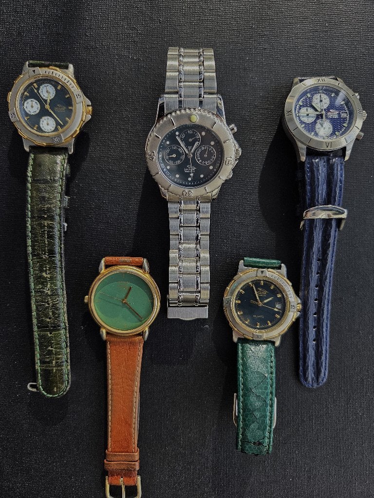 Lot Jaguar uurwerken, Handtassen en Accessoires, Ophalen of Verzenden, Gebruikt, Polshorloge, Overige merken