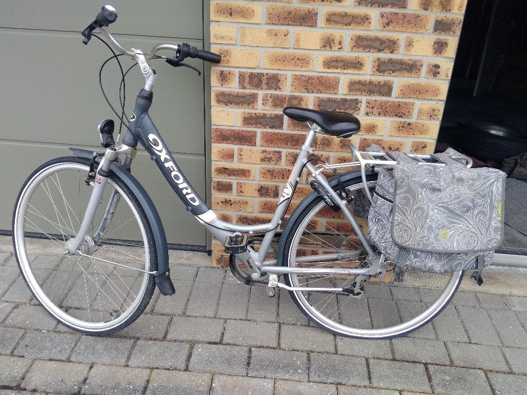 Aluminium stadsfiets dames Oxford, Velgrem, (Extra) lage instap, Zo goed als nieuw, Ophalen