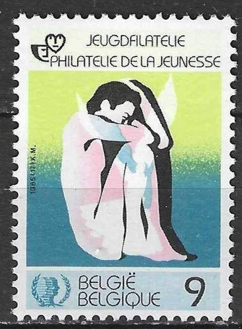 Belgique 1985 - Yvert/OBP 2192 - Année de la jeunesse (PF), Envoi, Non oblitéré, Neuf, Enfants