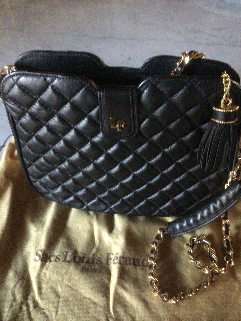 Louis Féraud., Bijoux, Sacs & Beauté, Sacs | Sacs à bandoulière, Enlèvement, Comme neuf, Noir