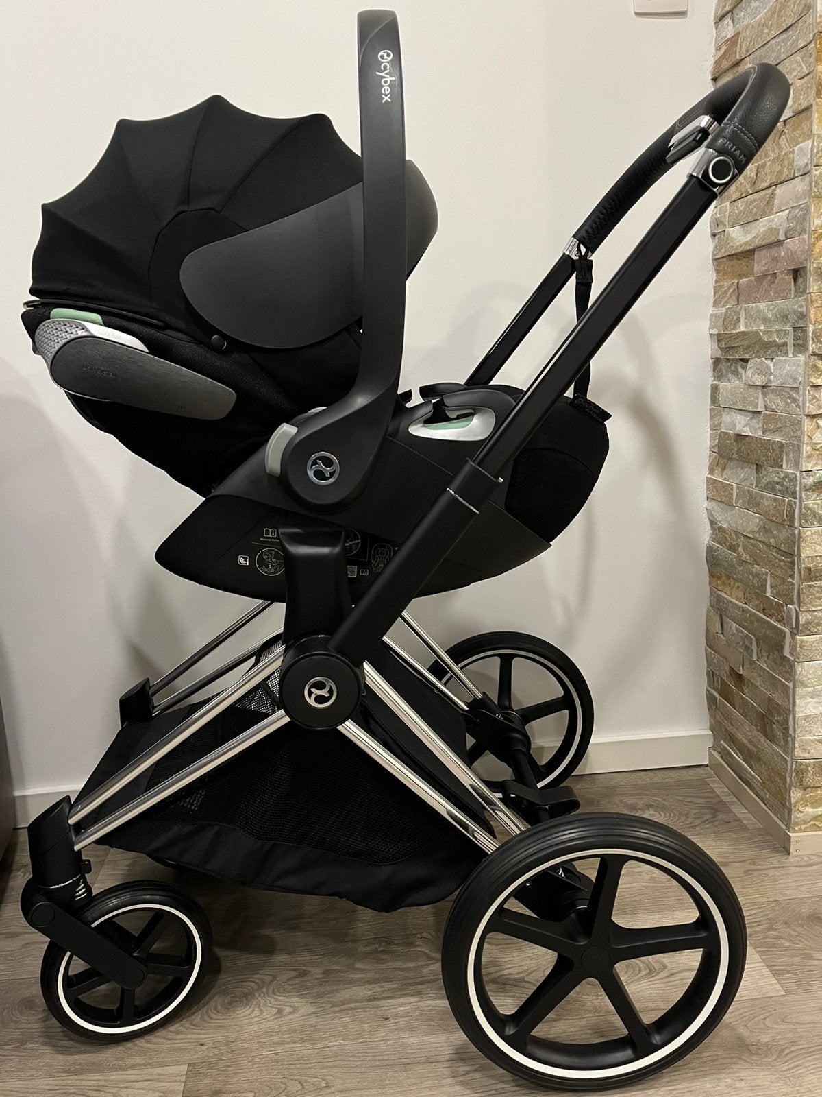 Cybex Priam 4 Lux quasiement neuf, Enfants & Bébés, Enlèvement, Comme neuf, Poussette