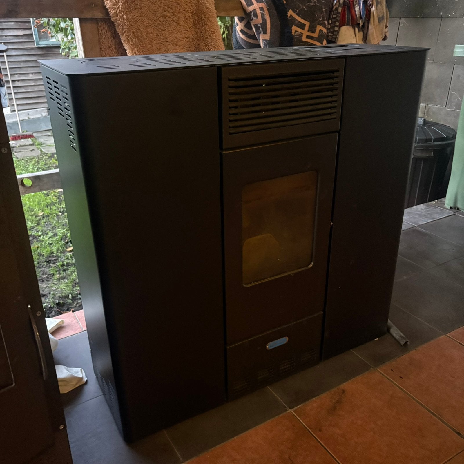 Poêle à pellets 7Kw, Autres carburants, Comme neuf, Enlèvement, Poêle à granulés