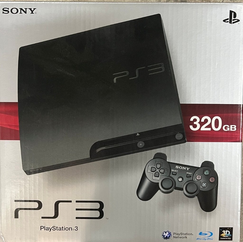Playstation 3 (320 Gb) + 2 oplaadbare controllers + 3 games, Games en Spelcomputers, Games | Sony PlayStation 3, Ophalen, 2 spelers