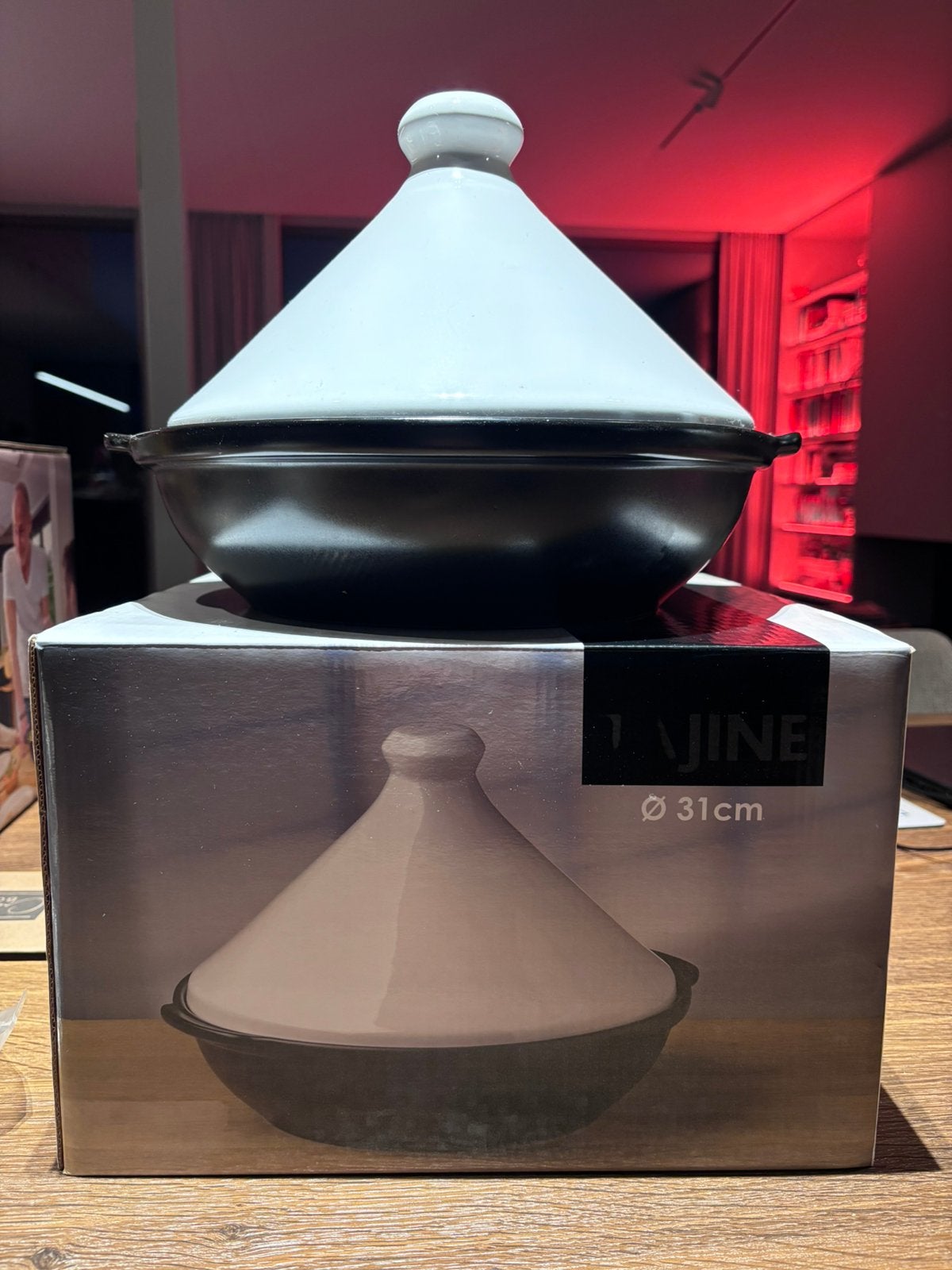 Tajine - 31 cm, Maison & Meubles, Enlèvement, Comme neuf, Tajine