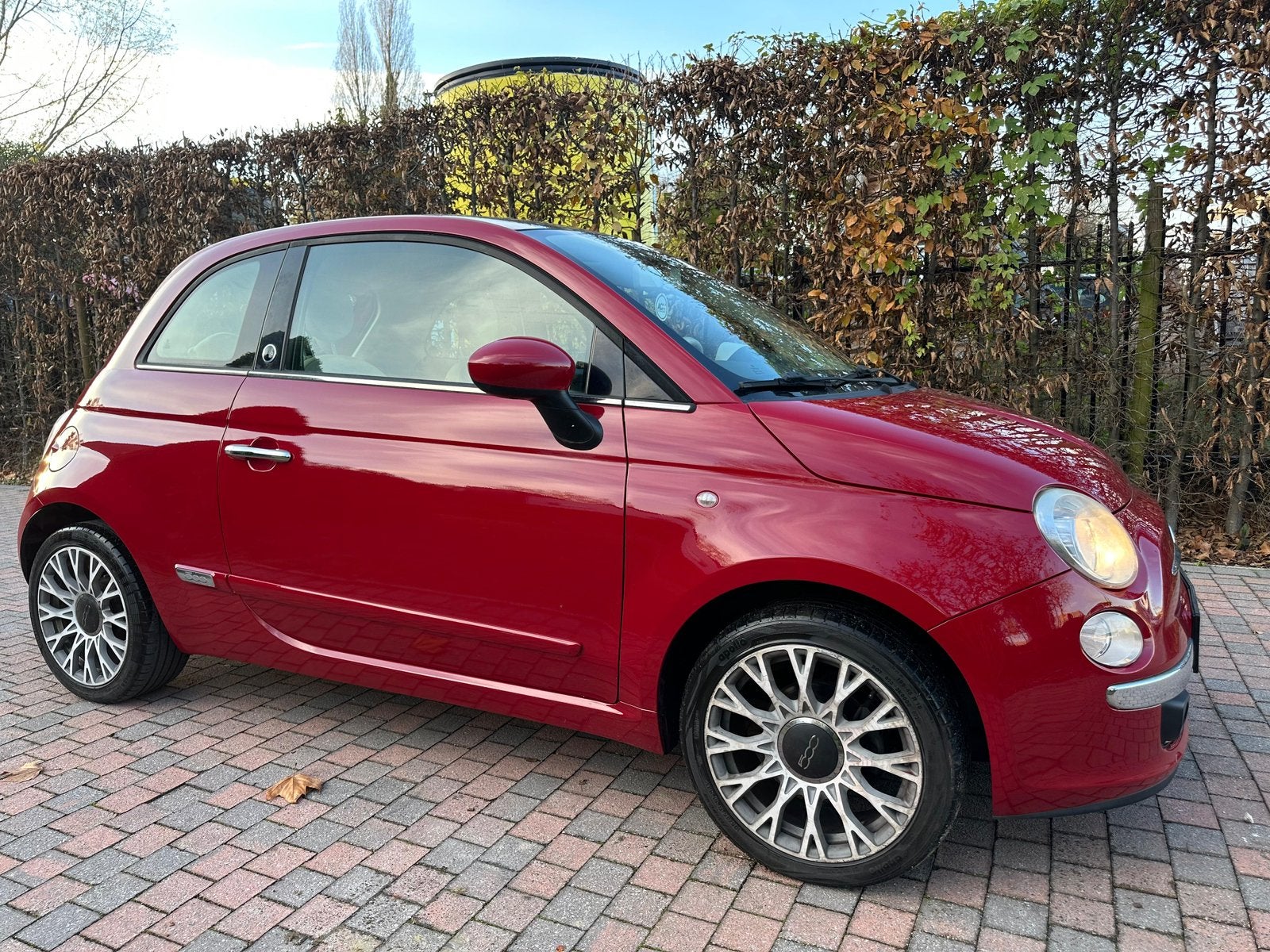 Fiat 500 - 1.2i - 73500 km - Pano - Bluetooth - Essence, Bluetooth, Euro 5, Achat, Particulier