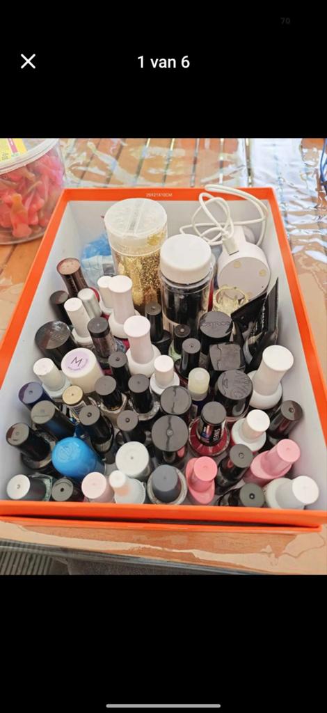 Lot gelnagels gerief, Ophalen