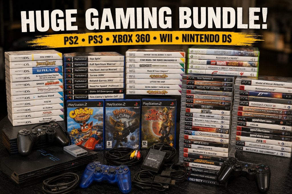 Grote Retro Game Collectie | PS2 - PS3 - Wii - Xbox 360 - DS, Enlèvement ou Envoi, Comme neuf, PlayStation 2, Sans fil