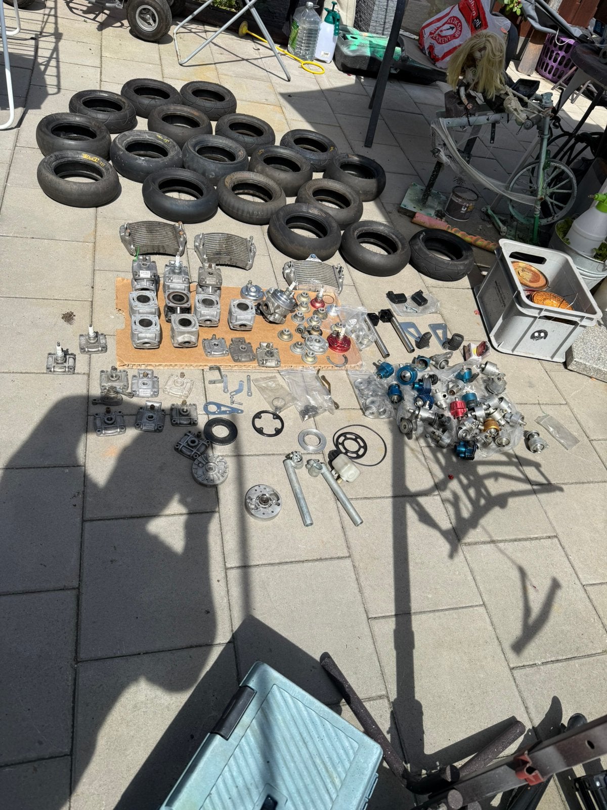 Minibike Dm Polini Phantom ZPF onderdelen, Fietsen en Brommers, Ophalen of Verzenden, Gebruikt