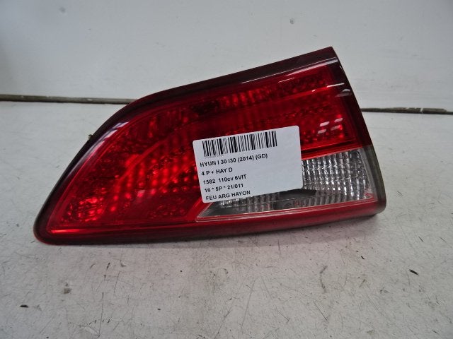 PANNEAU ARRIÈRE GAUCHE AVEC LAMPE Hyundai i30 (GDHB5), Mevr. I. Hauben, Utilisé, Hyundai, Rue de l'Espoir 34 34
4030  GRIVEGNÉE, BE