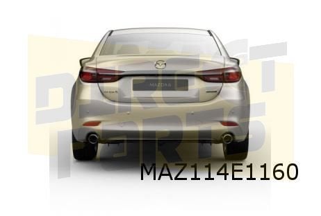 Mazda 6 (7/18-) Embleem "Mazda 6" achterzijde (Sedan) Origin, Neuf, -, -, Mazda
