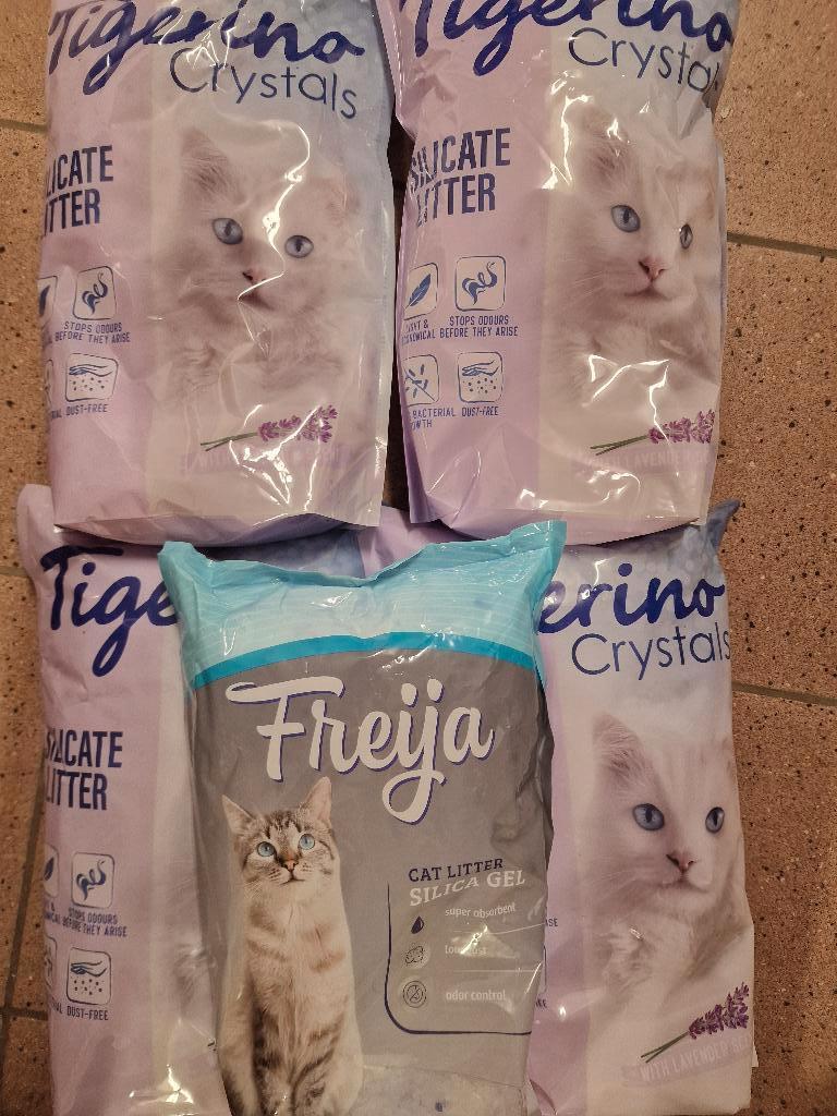 Litière pour chat Tigerino Crystals Lavender, Enlèvement ou Envoi, Neuf, Fermé