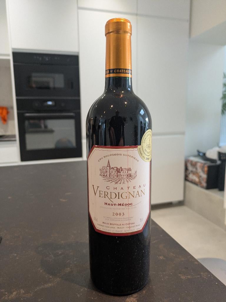Château Verdignan Haut-Médoc 2003, Enlèvement
