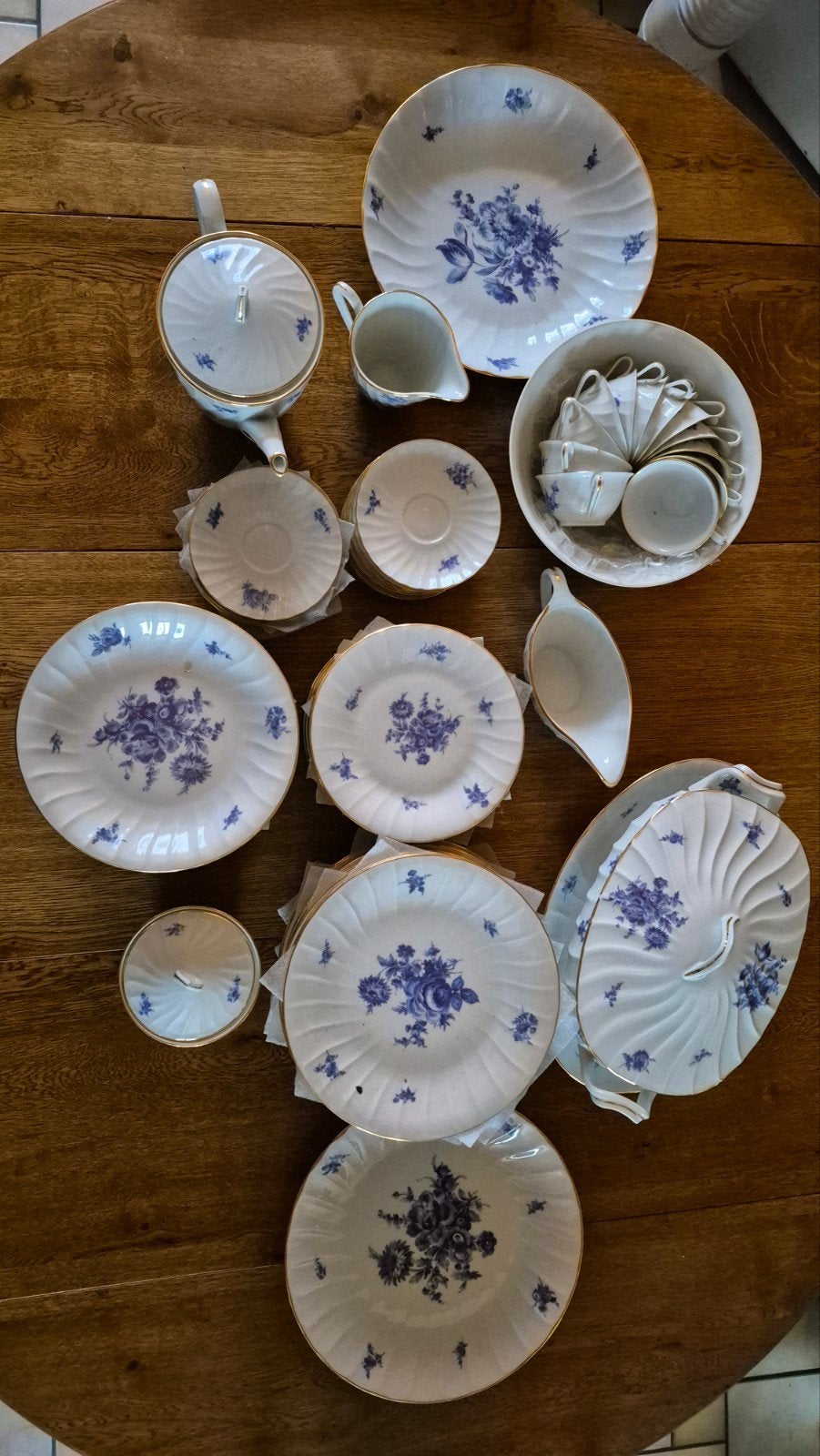 service à dîner, Enlèvement