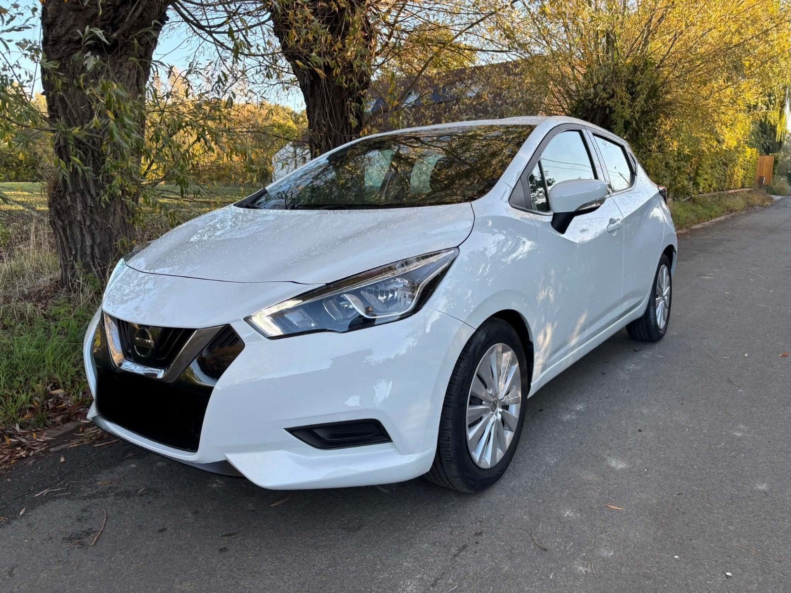 Nissan Micra 0.9 benzine 2017 BOSE/21.592 km!! Blanco gvv!!, Auto's, Voorwielaandrijving, Wit, 5 deurs, 3 cilinders