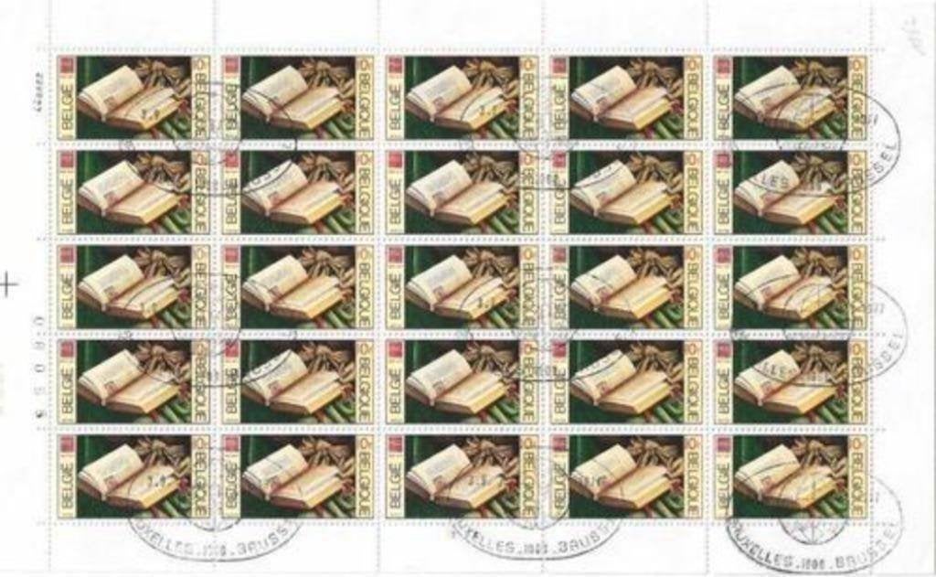 Belgique 1977 - Yvert 1857 /OBP 1862 - Bibliothécaires (ST), Timbres & Monnaies, Timbres | Europe | Belgique, Envoi, Affranchi