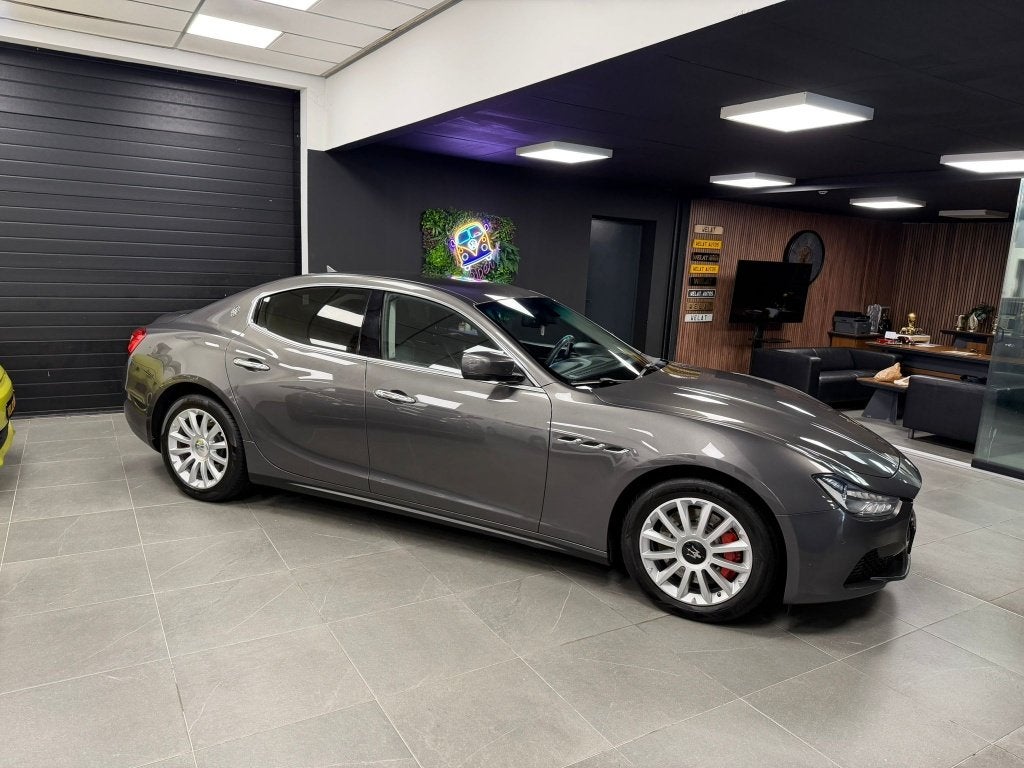 MASERATI GHIBLI  2016 DIESEL 3.0 V6 MOTOR TOP STAAT, Auto's, Maserati, Automaat, Dealer onderhouden, 158 g/km, Leder