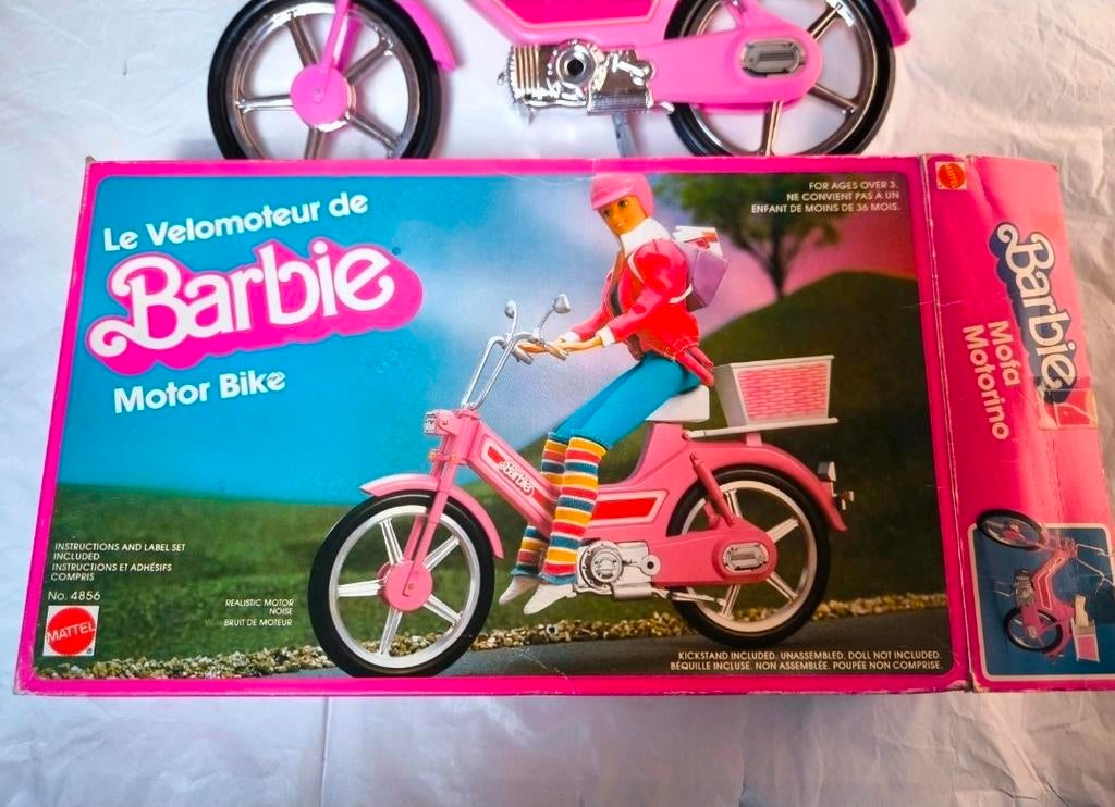 Vélomoteur Mattel barbie 1983, Enlèvement ou Envoi
