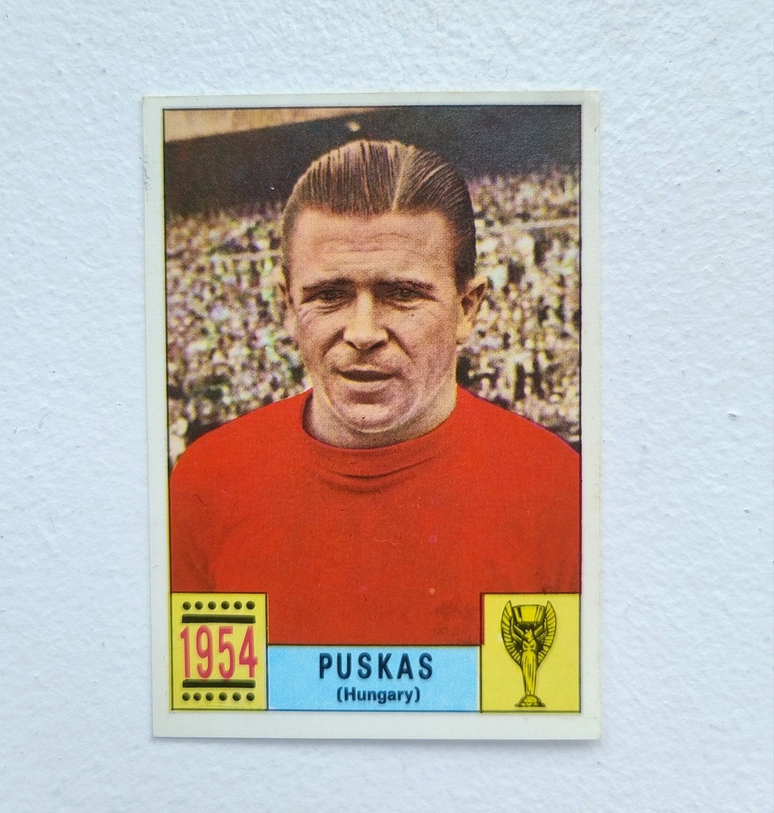 Panini Mexico 70:  1954 Puskas (Hungary), Verzenden