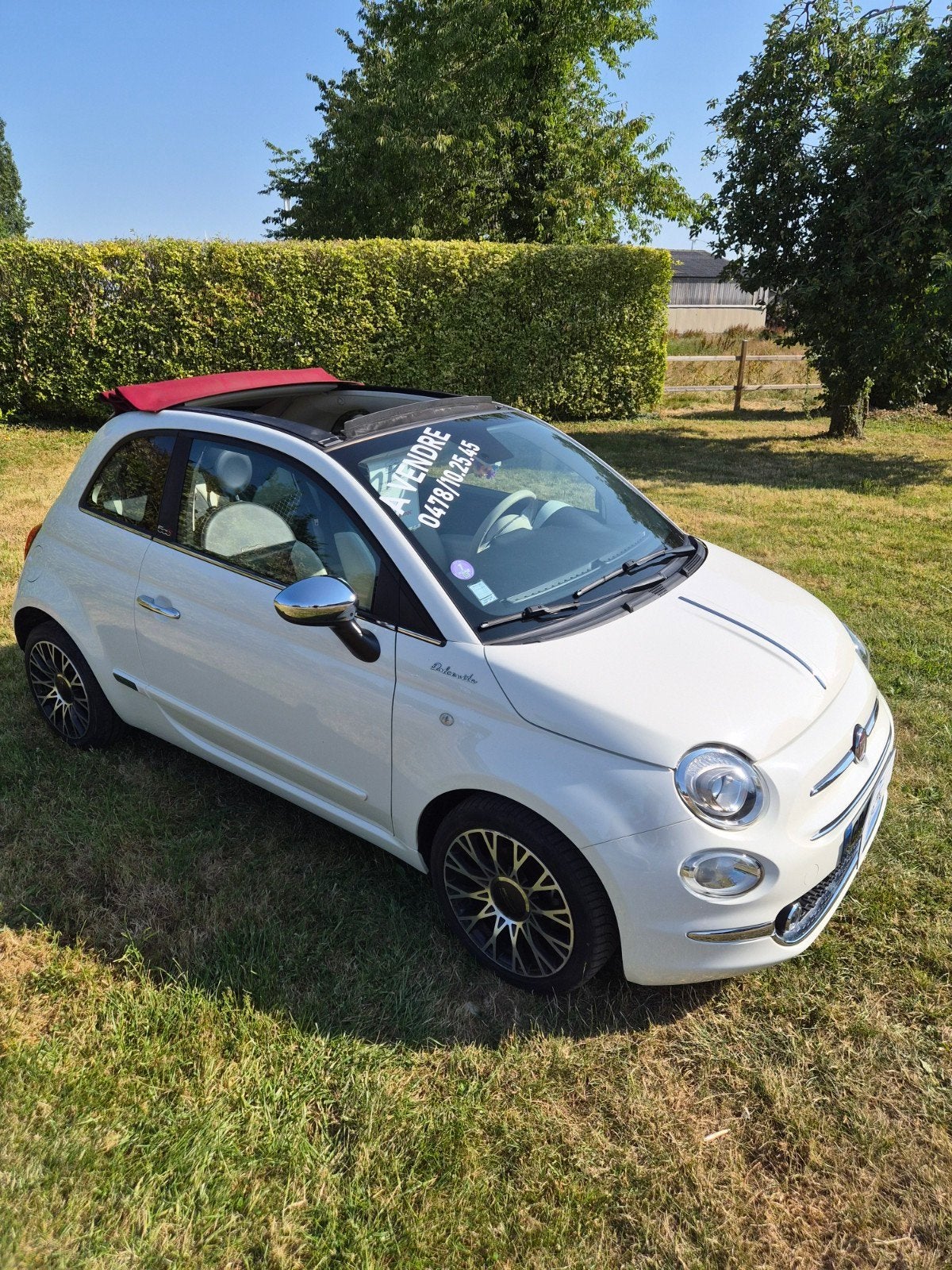 Fiat500c Dolcevita Cabriolet Essence/Hybride, Achat, Entreprise, Cabriolet, Carnet d'entretien