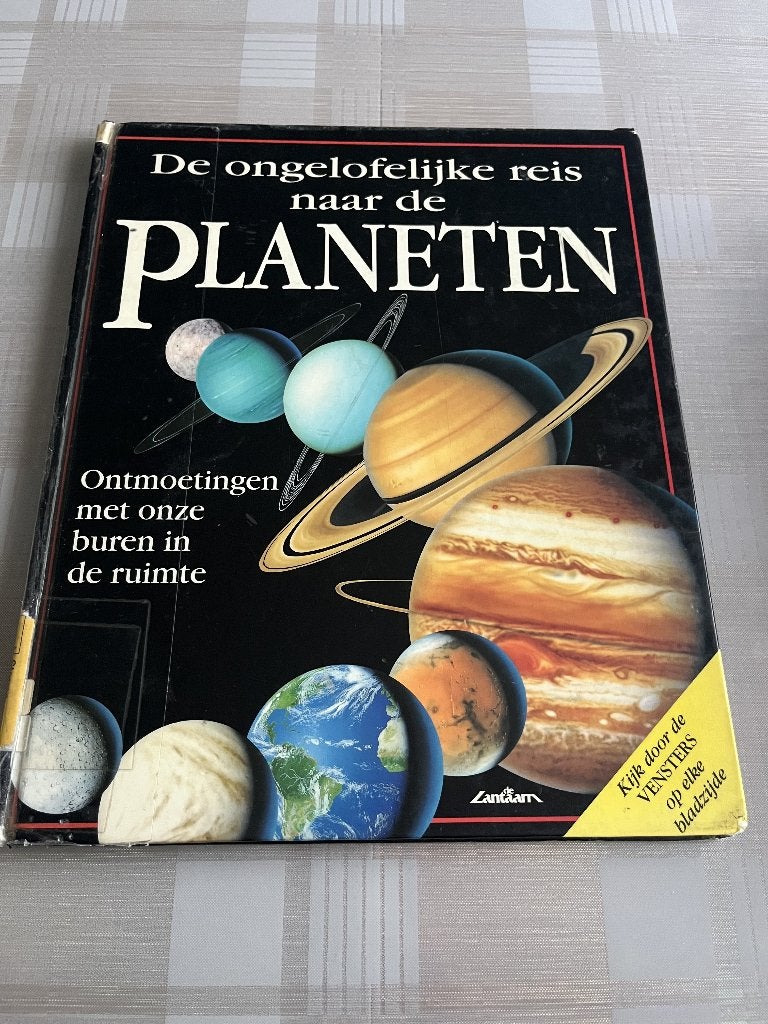 De ongelofelijke reis naar de planeten - boek, Livres, Nature, Enlèvement ou Envoi, Utilisé, Nature en général