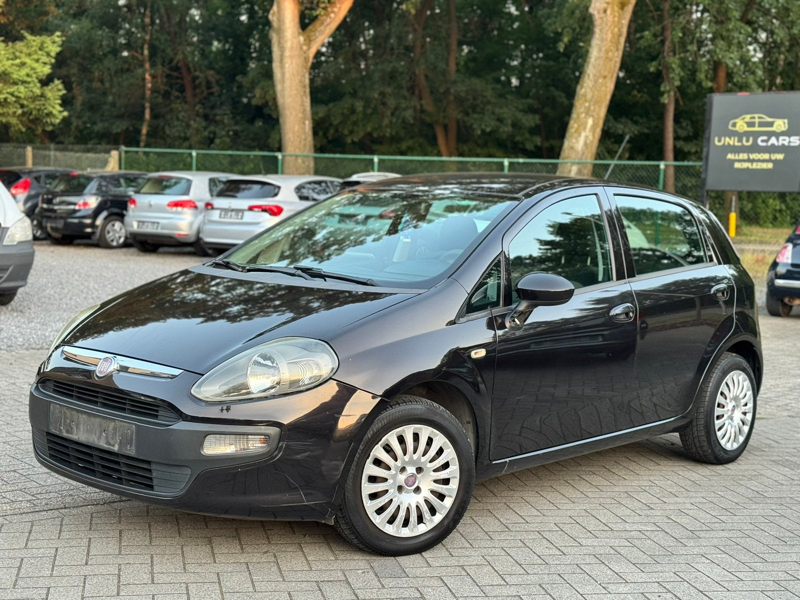 FIAT PUNTO 2010 1.3 DIESEL, Autos, Fiat, Bluetooth, Achat, Entreprise, Noir
