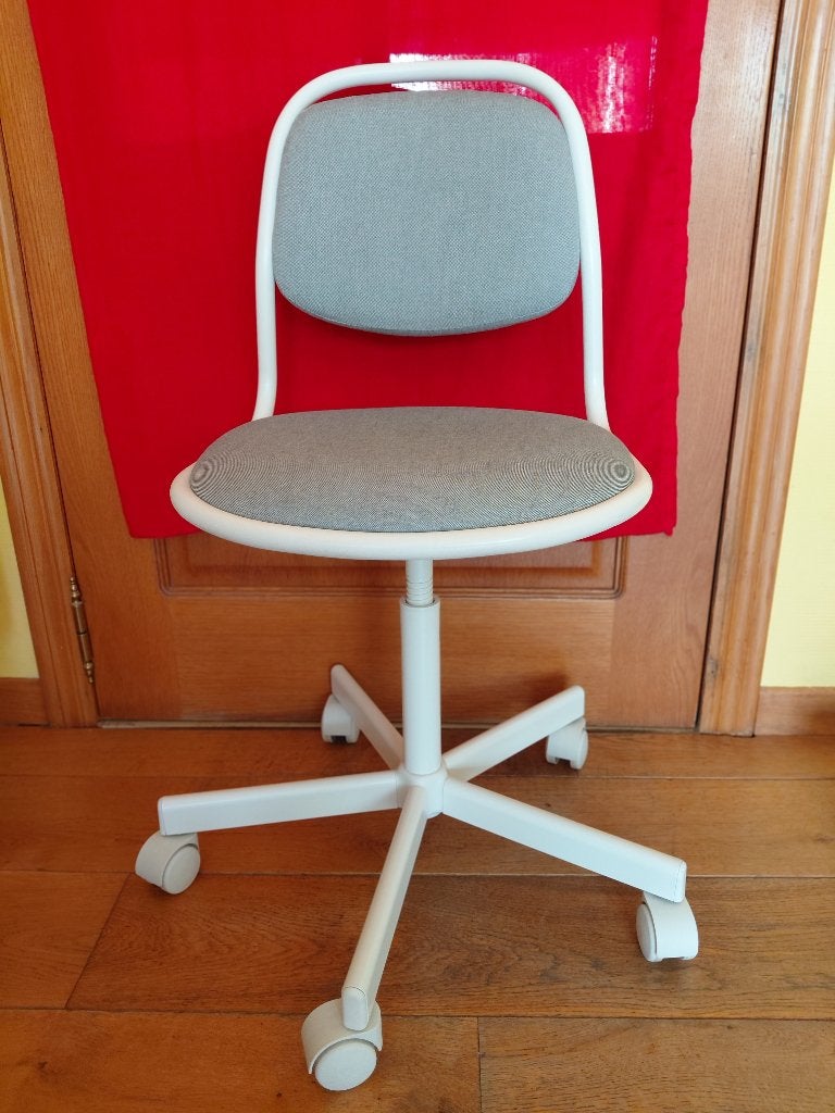 Chaise bureau enfant, Ophalen, Zo goed als nieuw, Grijs, Bureaustoel
