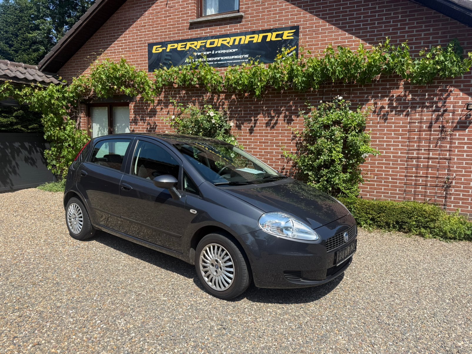 Fiat punto 1.2 euro 4, Auto's, Voorwielaandrijving, Stof, Zwart, 4 cilinders