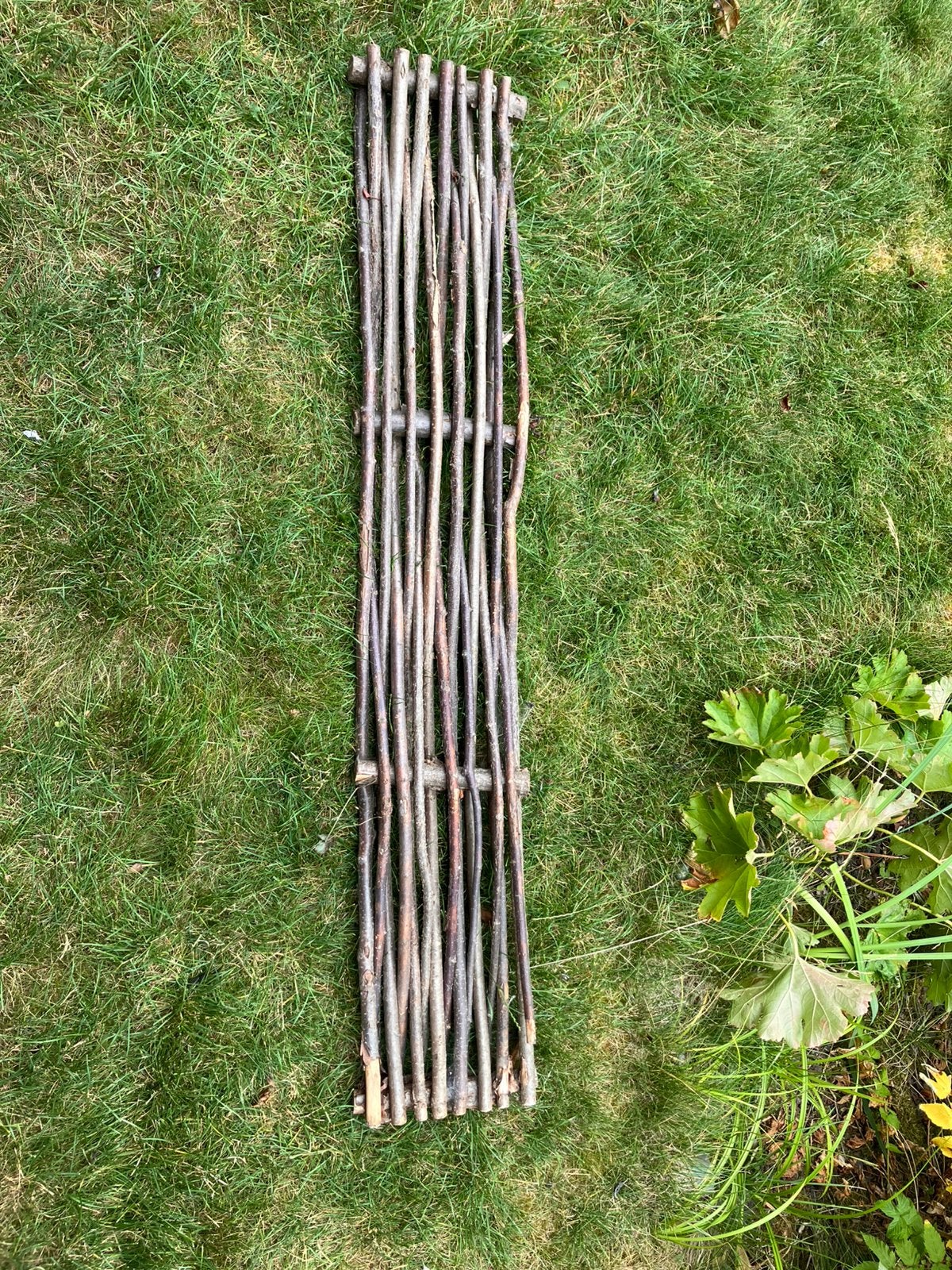 Hazelaar hekje 0,3 x 2m, 7st, Ophalen, Zo goed als nieuw, Hout
