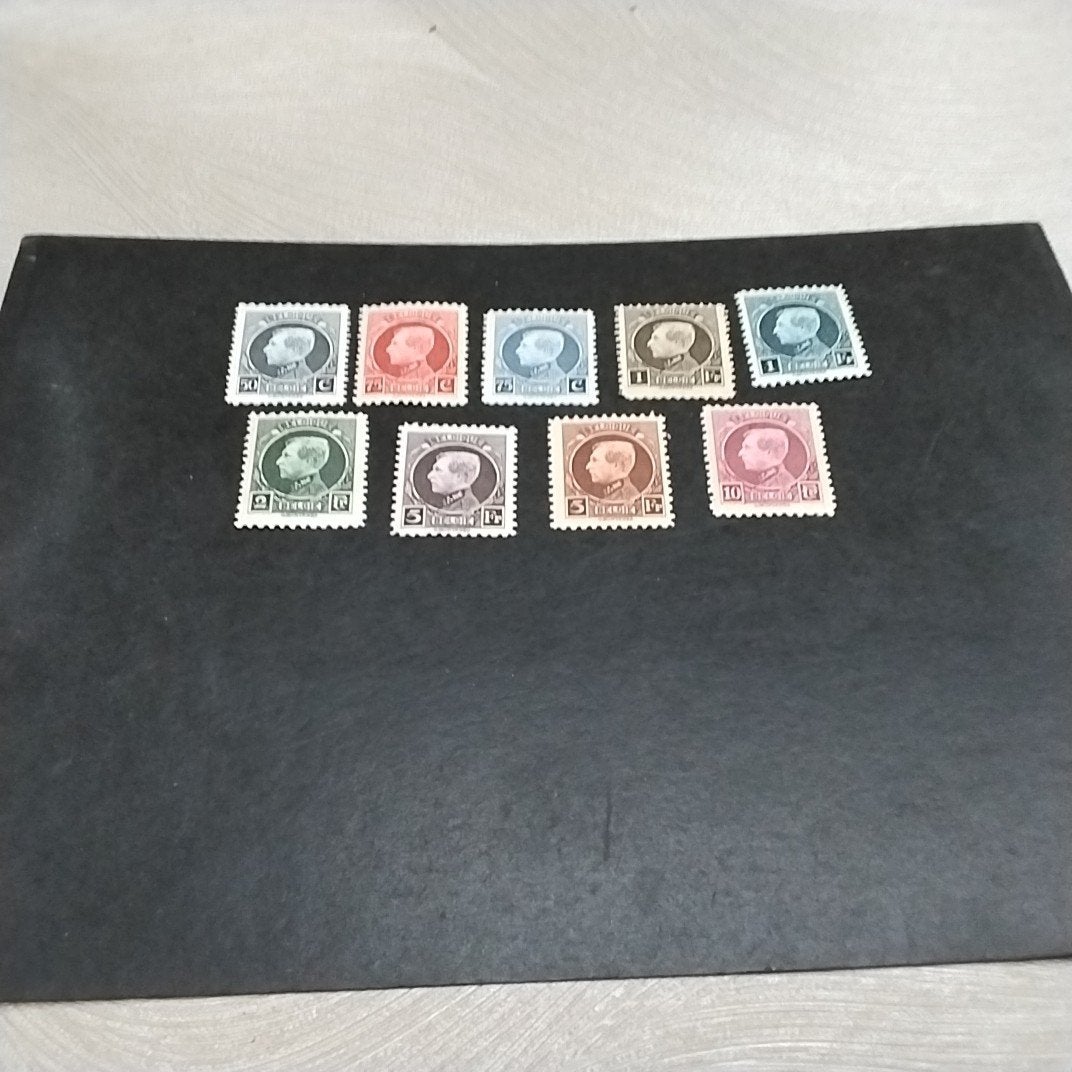 BELGIE  211/219 postfris met cote 110,00 €, Ophalen of Verzenden, Postfris