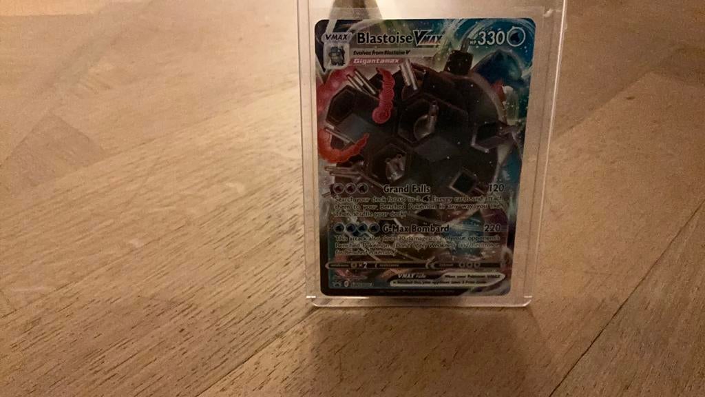 Blastoise VMAX SWSH103 Sword & Shield Promo Pokemon, Ophalen of Verzenden, Zo goed als nieuw