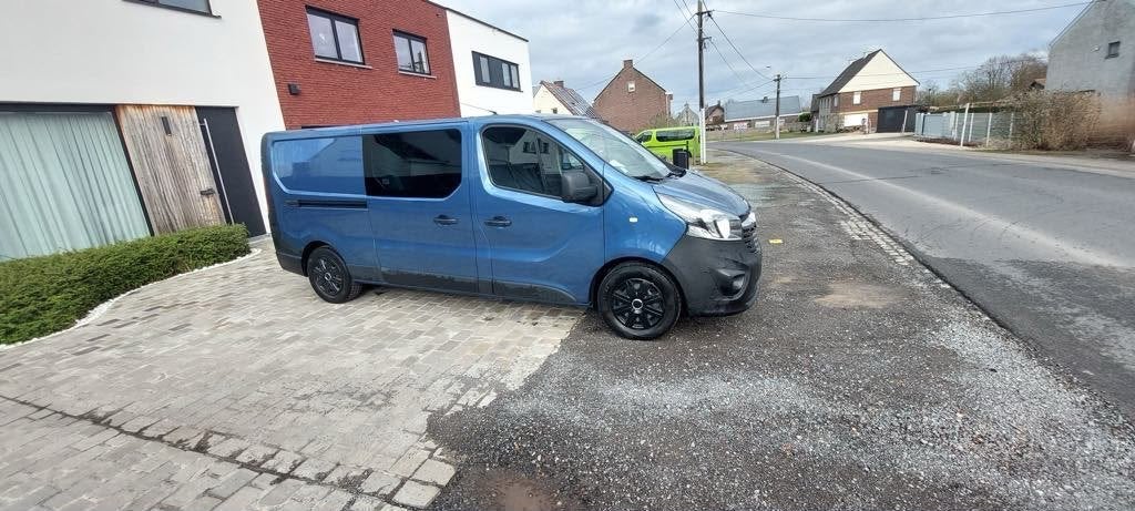 Opel Vivaro 1.6 CDTI - 2017 - Euro 6 - BTW wagen, Auto's, Bestelwagens en Lichte vracht, Blauw, 5 deurs, Particulier, Airconditioning