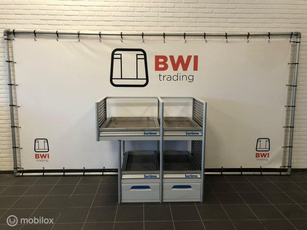 Sortimo bedrijfswageninrichting / businrichting /nette staat, Autos : Pièces & Accessoires, Habitacle & Garnissage, Utilisé, Enlèvement ou Envoi