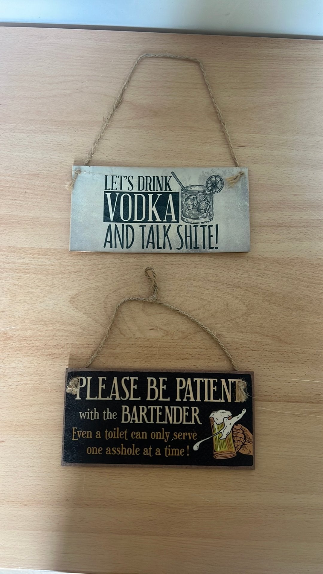 Leuke bordjes, Maison & Meubles, Accessoires pour la Maison | Tableaux à écrire & Proverbes, Enlèvement, Comme neuf