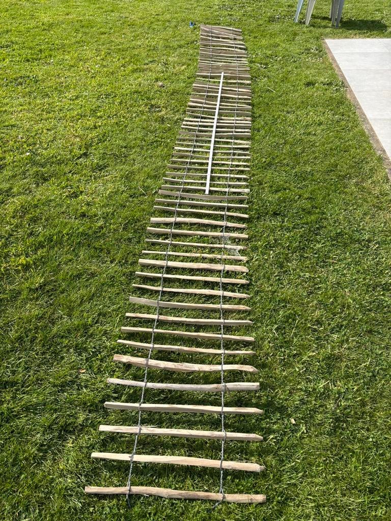 Schapen hek 50cm hoog, 5m10 lang, Tuin en Terras, Ophalen, Nieuw, Hout, Spijlenhekwerk