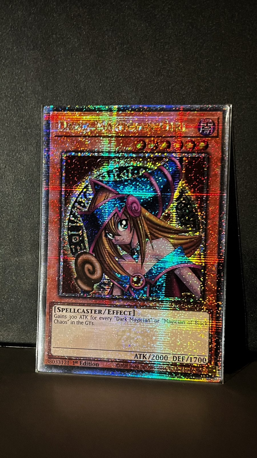 Starlight Dark Magician Girl - Yu-Gi-Oh!, Ophalen of Verzenden, Zo goed als nieuw