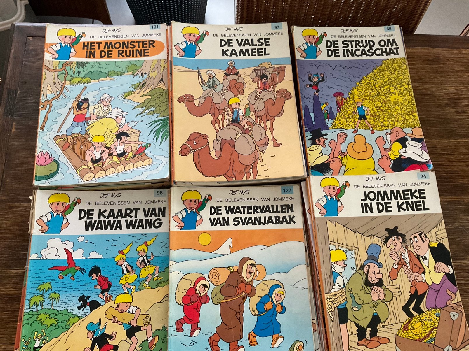 83 strips van Jommeke, Boeken, Stripverhalen, Ophalen, Gelezen