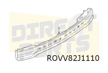 Range Rover Velar lichtbalk (op achterklep) Origineel! LR154, Auto-onderdelen, Verlichting, Land Rover, -, Verzenden, -