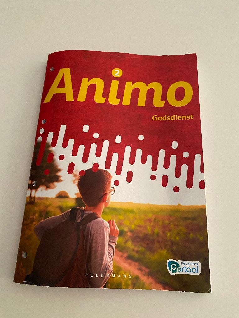 Animo - godsdienst, Boeken, Schoolboeken, Ophalen, Zo goed als nieuw, ASO, Godsdienst en Levensbeschouwing