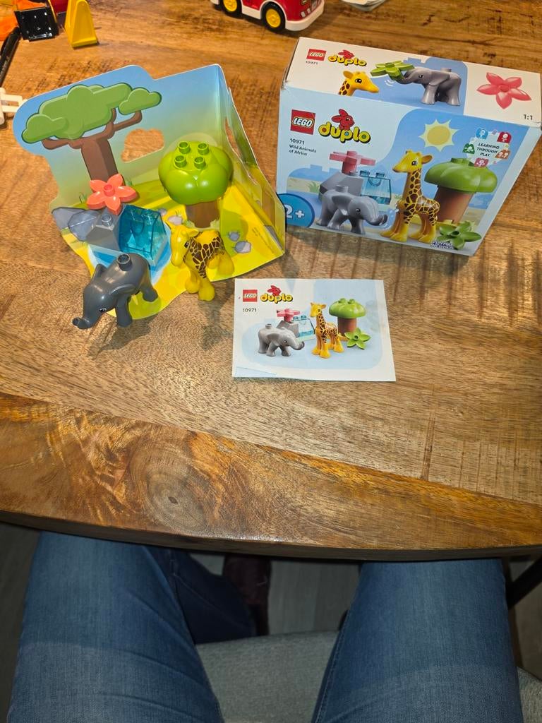 Set Lego Duplo Animaux sauvages d'Afrique, Enlèvement ou Envoi, Duplo