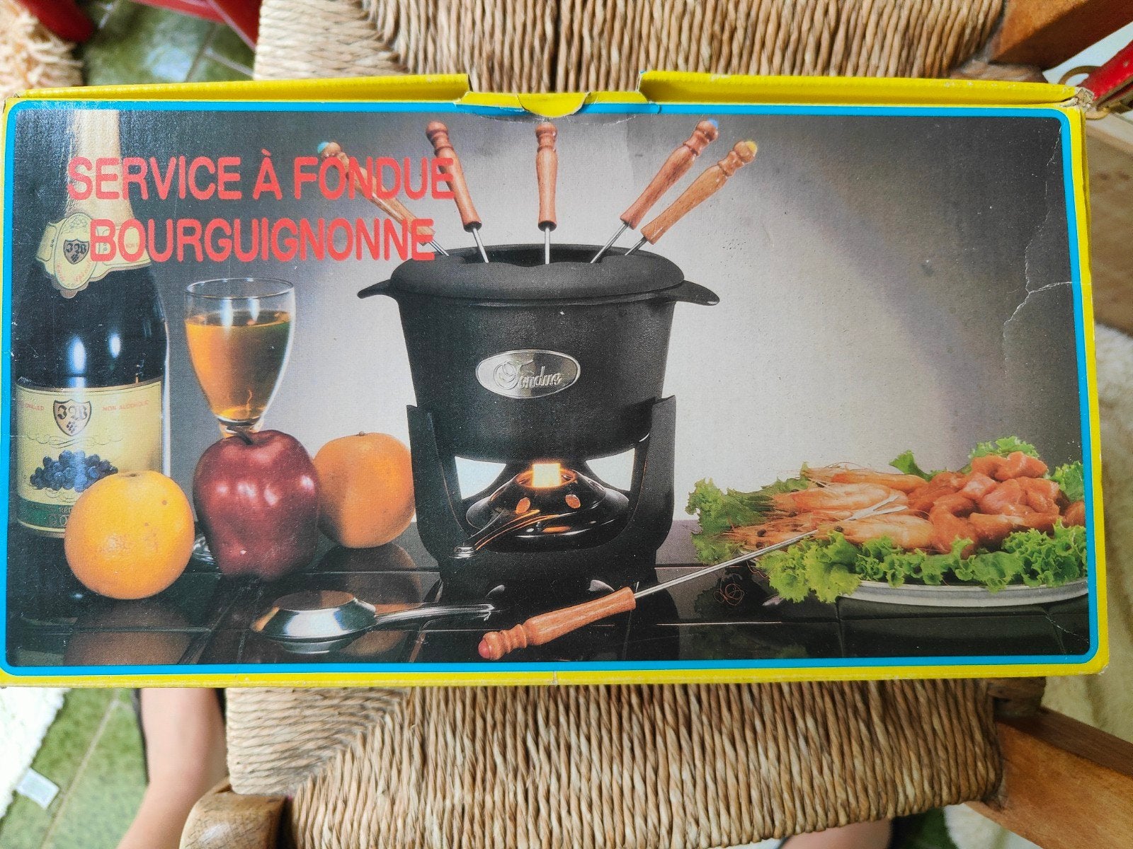 Petit service à fondue en fonte, Elektronische apparatuur, Gourmetstellen, Ophalen of Verzenden