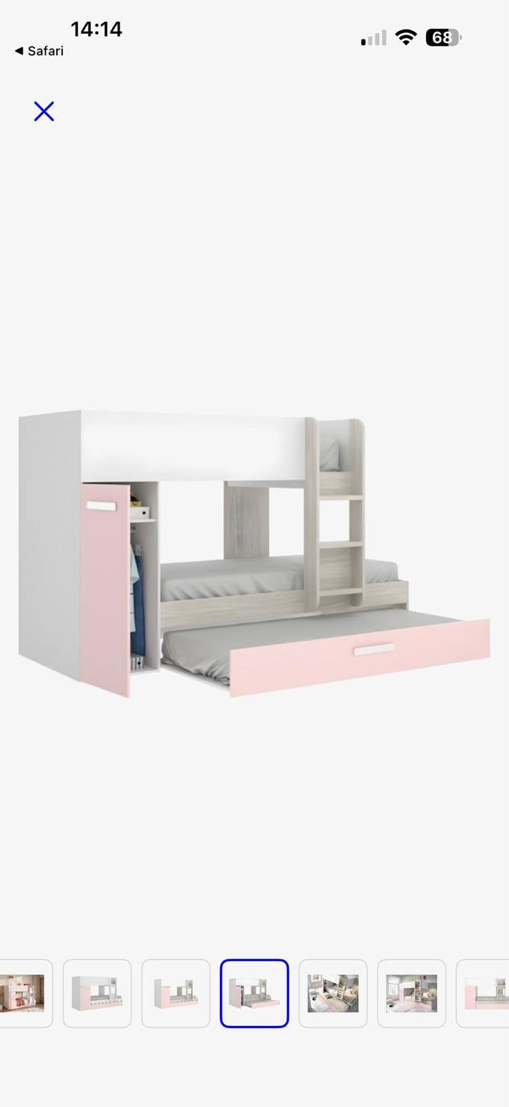 Stapel bed kinderen GRATIS, Ophalen, Gebruikt, Stapelbed
