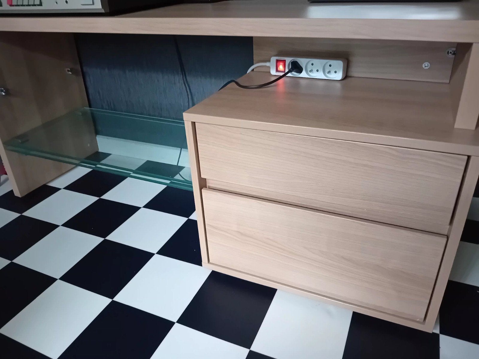 meuble pour tv, Enlèvement