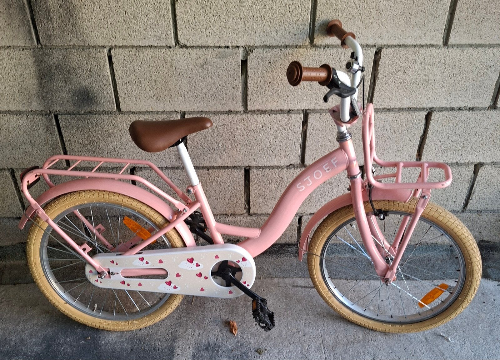 Meisjesfiets 20 inch van het merk Sjoef., Fietsen en Brommers, Ophalen, Terugtraprem, Gebruikt, Sjoef