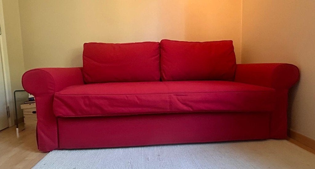Canapé convertible 3 places, Maison & Meubles, Canapés | Salons, Utilisé, Banc droit, Trois personnes, 200 à 250 cm, 75 à 100 cm
