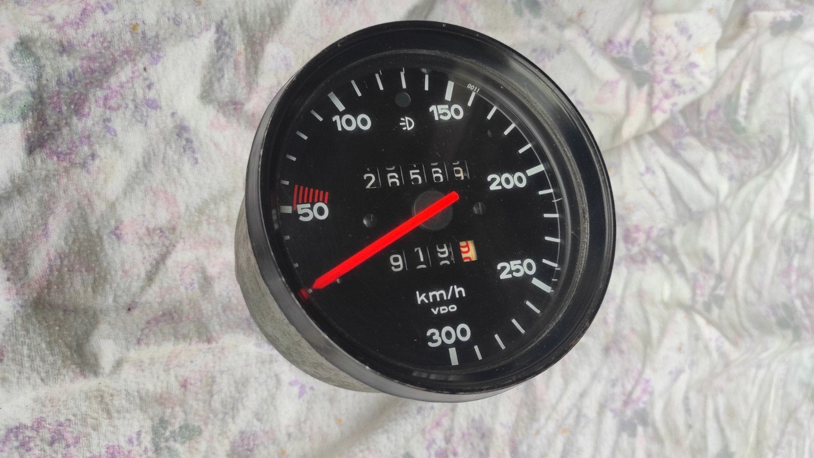 Mechanische snelheidsmeter 300 km/h Porsche 911, Ophalen of Verzenden, Porsche
