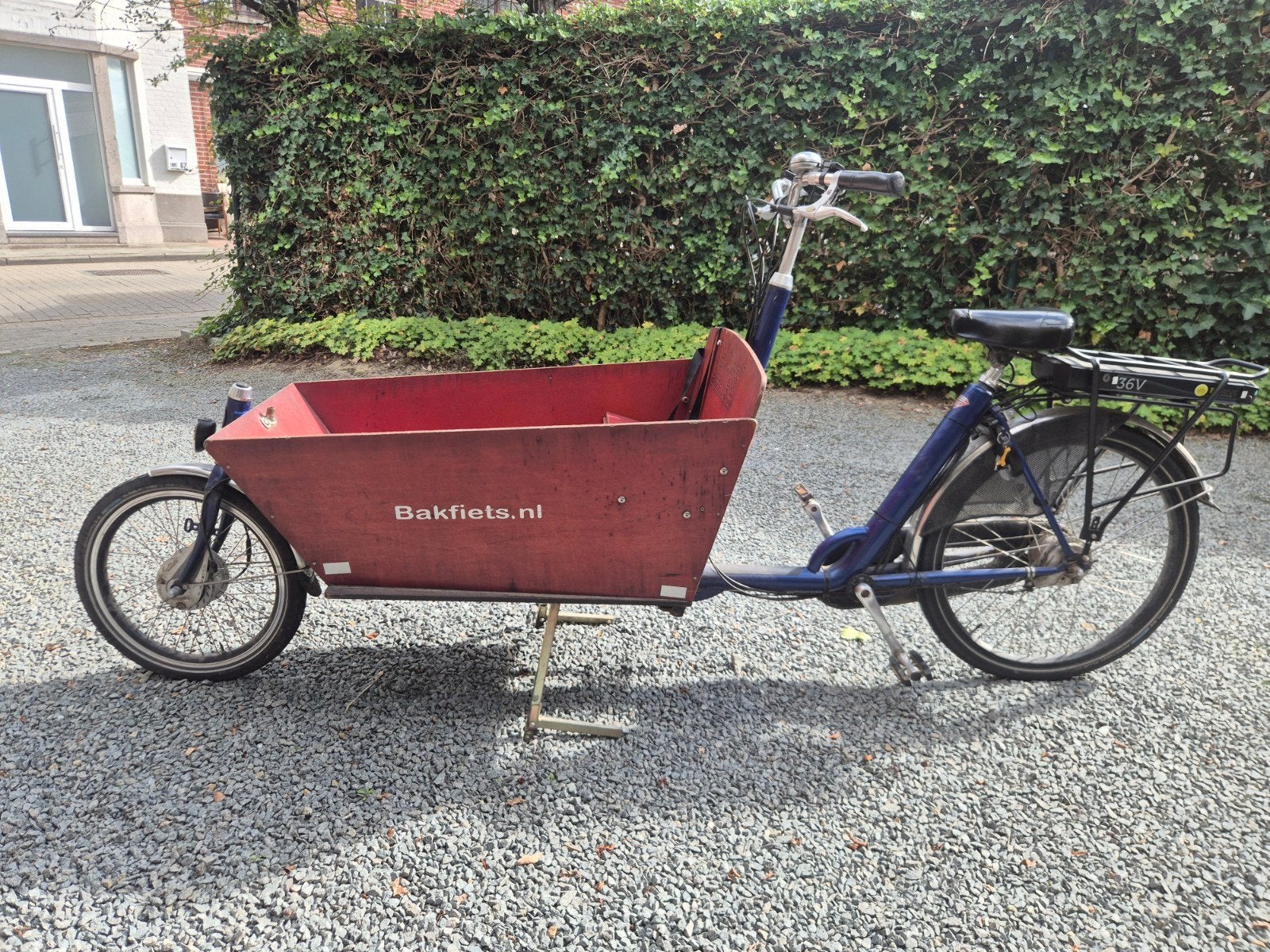 elektrische bakfiets, Ophalen, Gebruikt