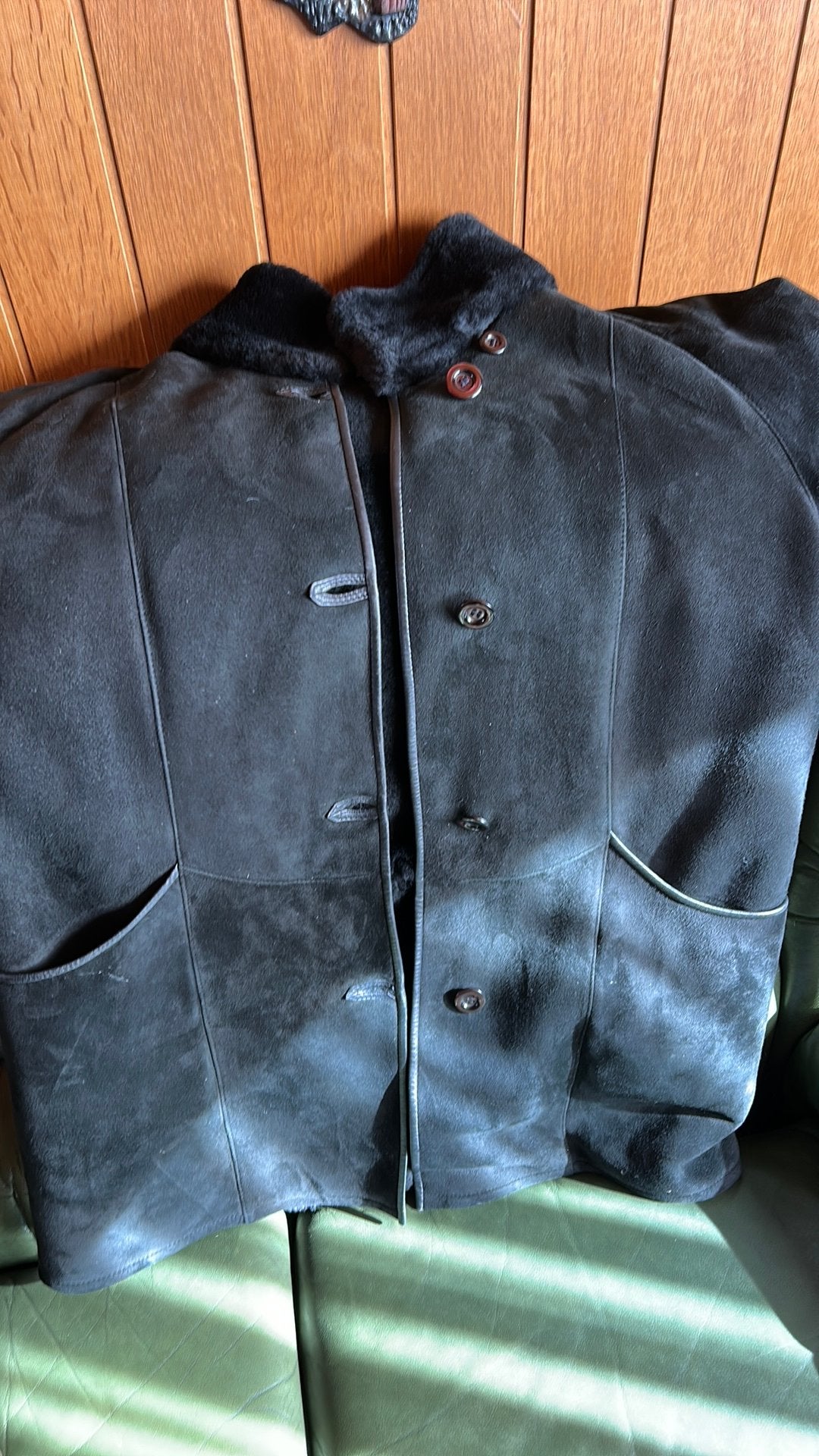 Manteau vintage en peau de mouton pour femme (shearling), Vêtements | Femmes, Enlèvement ou Envoi, Porté