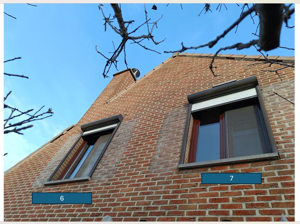 5 voorzetrolluiken HAROL – 75 EUR het stuk - alu, Doe-het-zelf en Bouw, Ophalen, Gebruikt, 100 tot 150 cm, Bruin