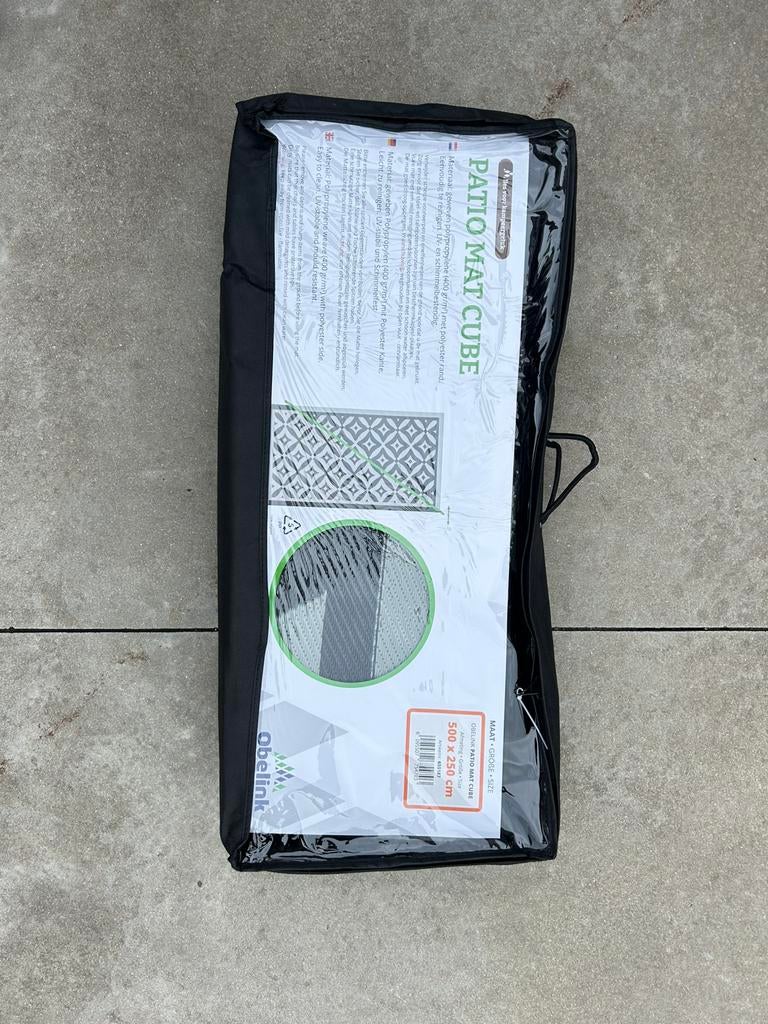 Outdoor camper mat 500x250, Caravans en Kamperen, Ophalen, Zo goed als nieuw