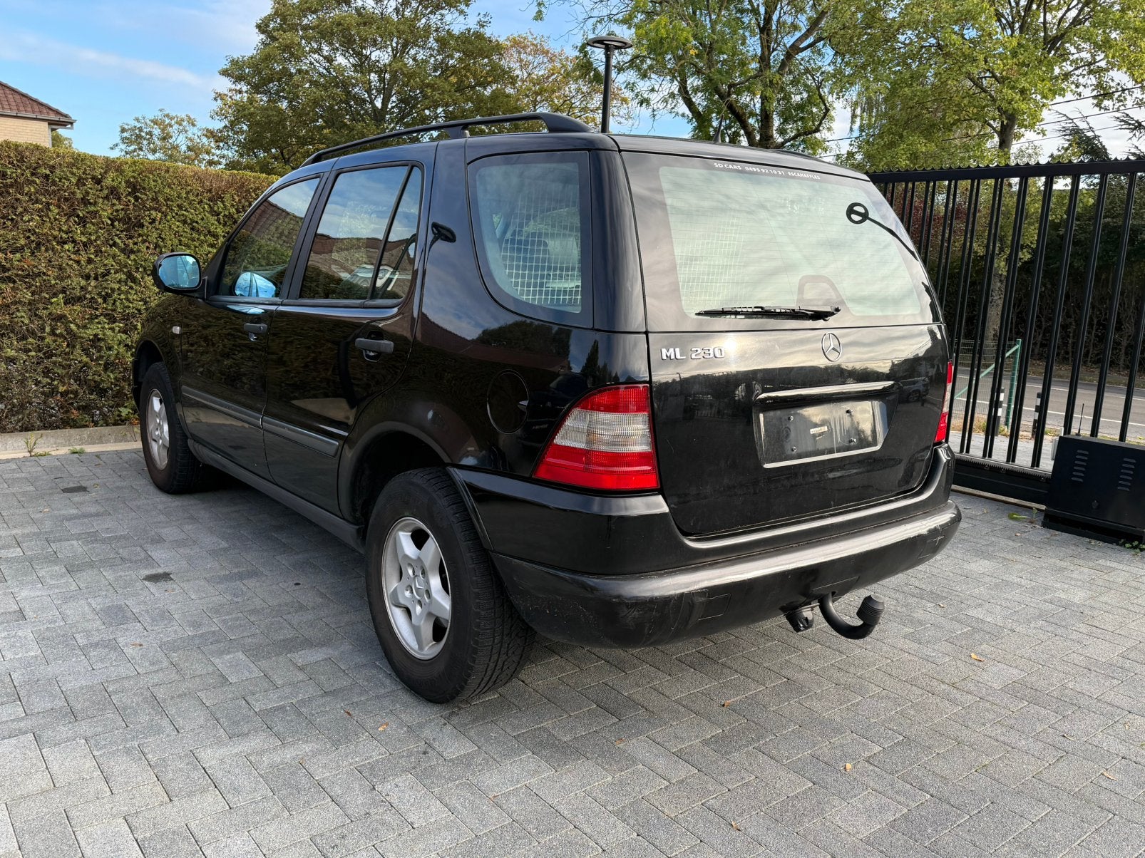 Mercedes ML 230i benzine | 1ste Eigenaar | Airco | Leder, Autos, Cuir, Classe M, Achat, 110 kW